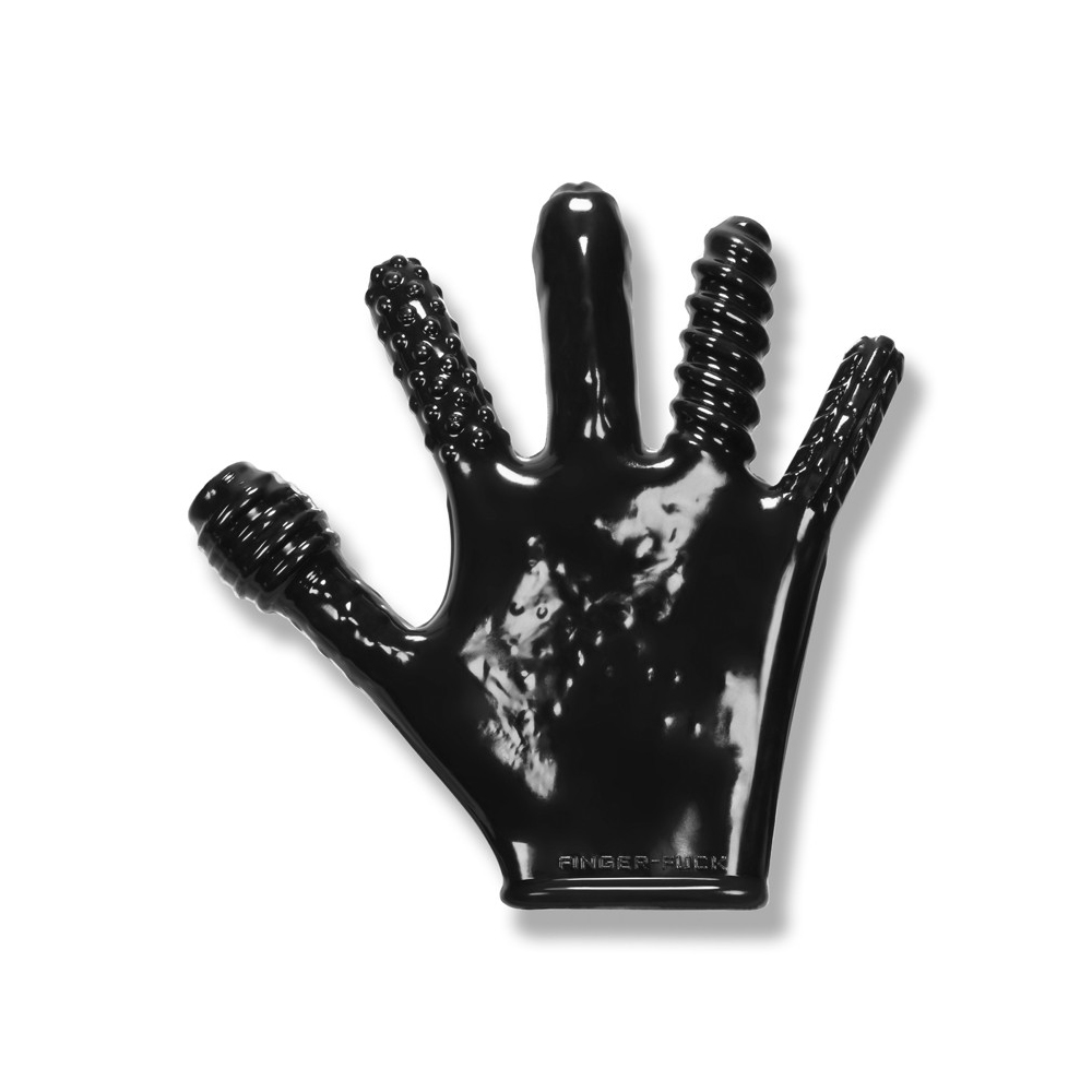 Finger Fuck Glove Black 2 Finger Fuck Glove Black - Image 2