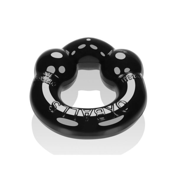 Ultraballs 2-Pack Cock Ring Black & Police Blue - Image 3