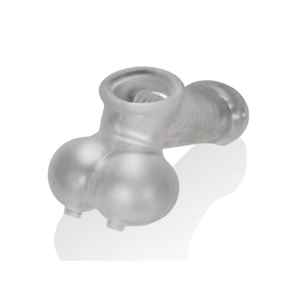 Sackjack Wearable Jackoff Sheath Clear Frost - Image 3