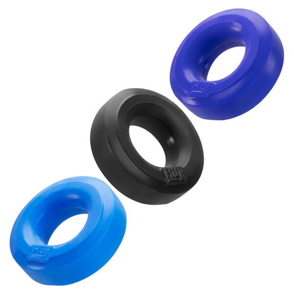 Huj3 C-Ring 3-Pack By Hunkyjunk Blue/Multi - Image 3