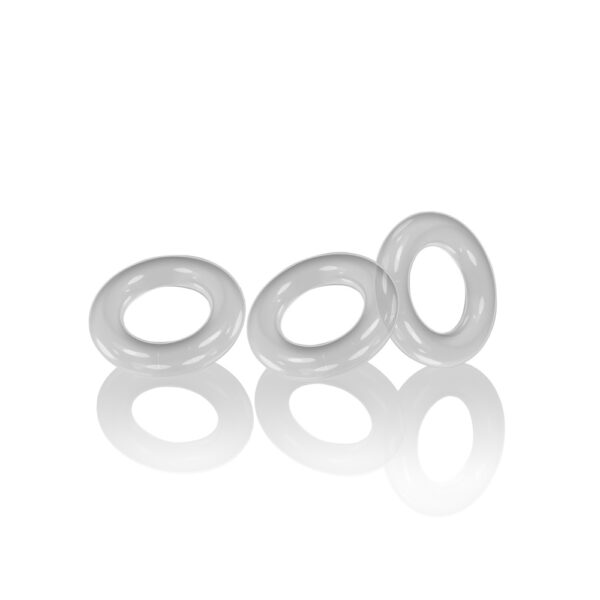 Willy Rings 3-Pack Cockrings Clear - Image 2
