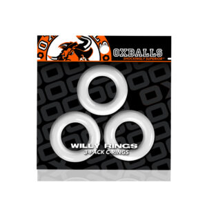 Willy Rings 3-Pack Cockrings White
