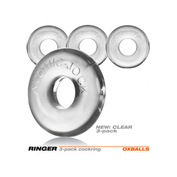 Ringer 3-Pack Of Do-Nut-1 Clear - Image 3