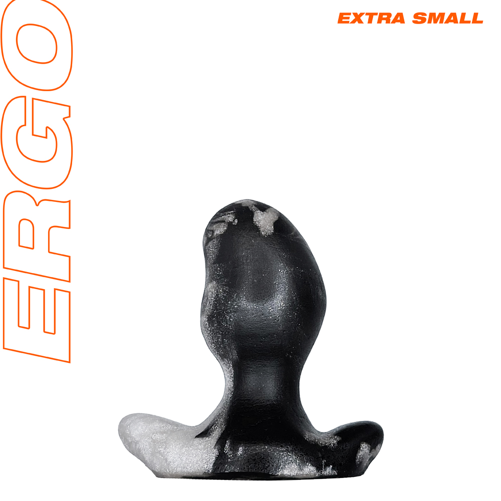 Ergo Buttplug Xs Platinum Swirl 1 Ergo Buttplug Xs Platinum Swirl