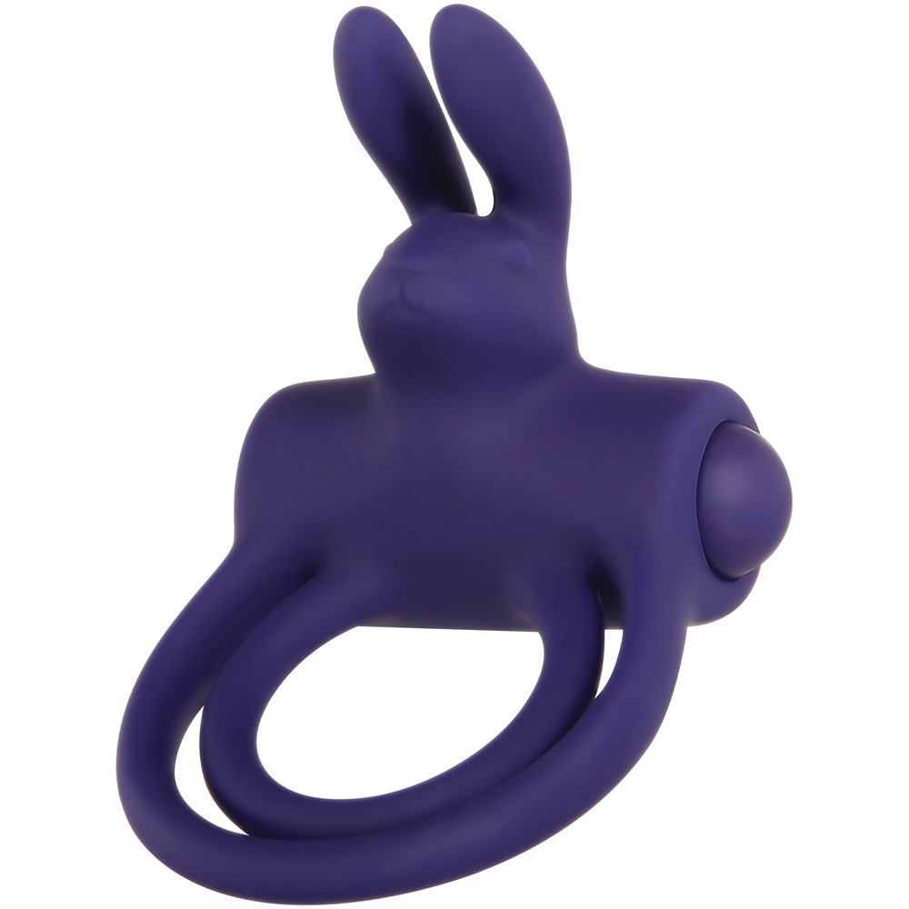 Adam & Eve Silicone Rechargeable Rabbit Ring 2 Adam & Eve Silicone Rechargeable Rabbit Ring - Image 2
