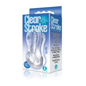 The 9's Clear Stroke Twister Masturbator
