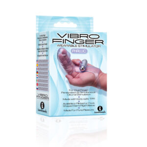 The 9's Vibrofinger Finger Massager Purple