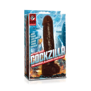 Cockzilla 16.5" Realistic Cock Black
