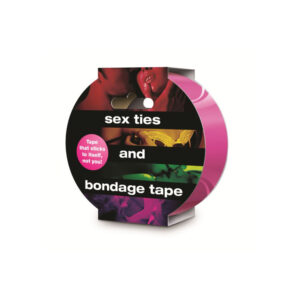 Sex, Ties And Bondage Tape Hot Pink