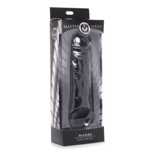 Masters Series Mamba Cock Sheath Black