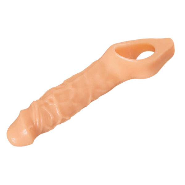 Size Matters Really Ample Penis Enhancer Sheath Flesh Color - Image 2