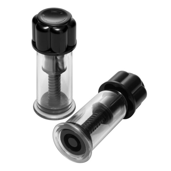 Masters Series Black Max Powerful Twist Nipple Suckers - Image 3
