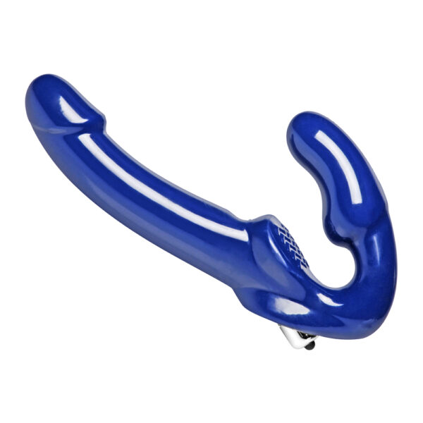 Revolver II - Strapless Strap On Dildo - Blue - Image 2