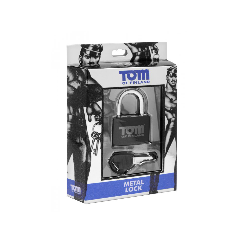 Tom Of Finland Metal Lock With 3 Keys 1 Tom Of Finland Metal Lock With 3 Keys