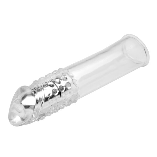Size Matters Clear Sensations Vibrating Penis Enhancer - Image 2