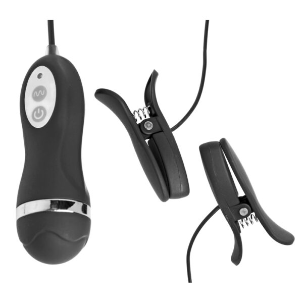 Frisky Power Pinchers 10 Mode Vibrating Nipple Clamps - Image 2