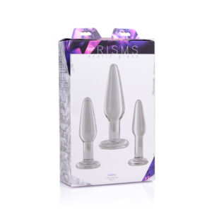 Prisms Dosha 3 Piece Glass Plug Kit