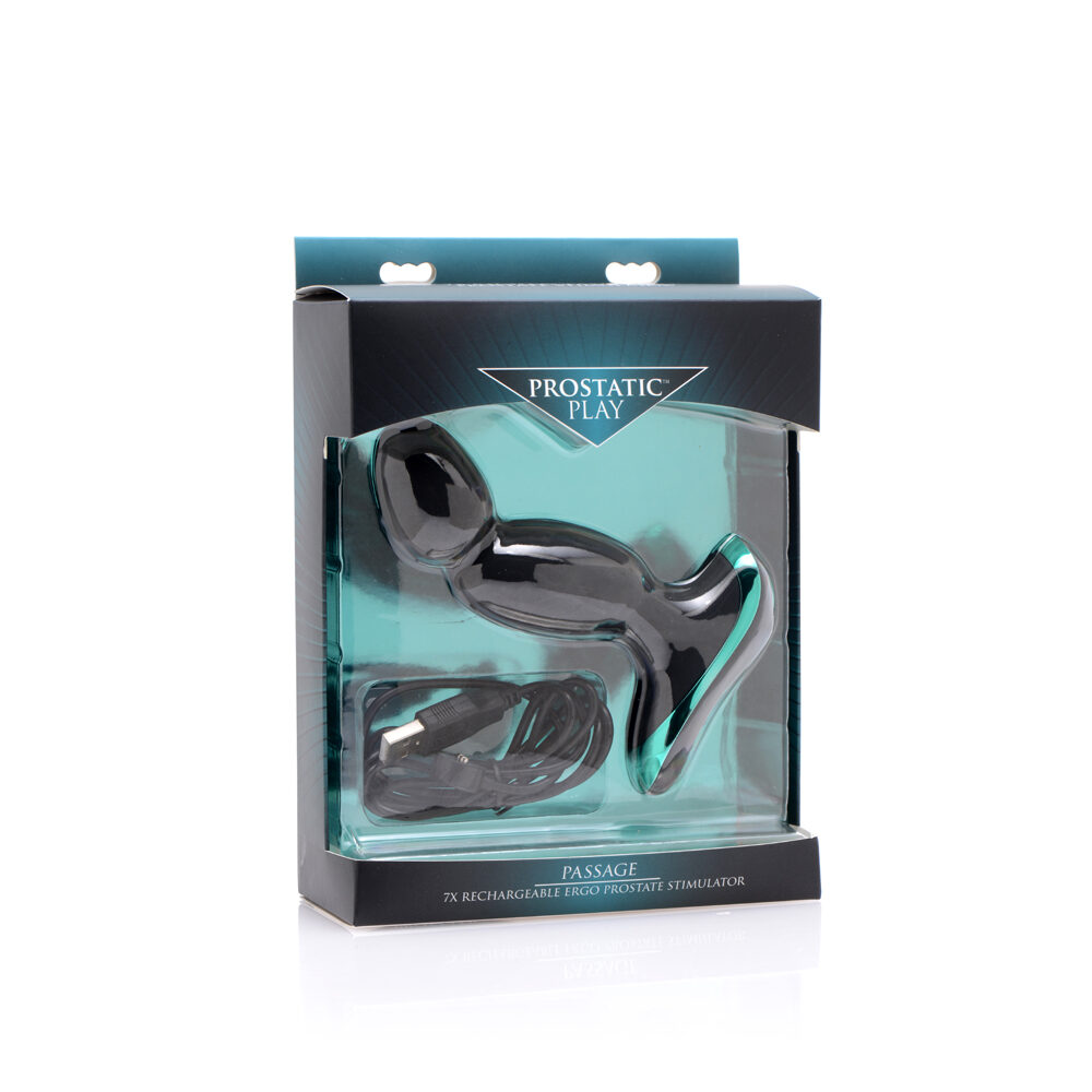 Prostatic Play Passage 7X Rechargeable Ergo Prostate Stimulator 1 Prostatic Play Passage 7X Rechargeable Ergo Prostate Stimulator