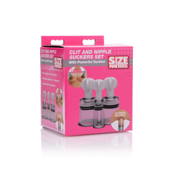 Size Matters Clit And Nipple Suckers Set