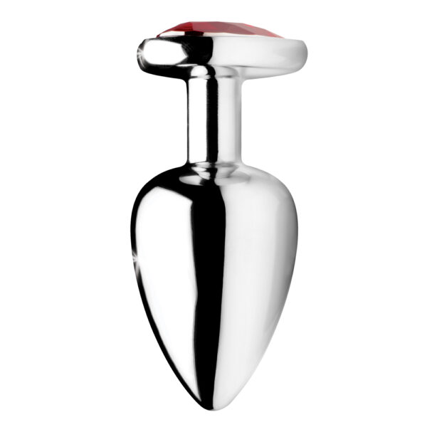 Booty Sparks Red Heart Gem - Large Anal Plug - Image 2