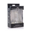 Master Series Peephole Clear Hollow Anal Plug