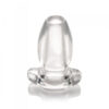 Master Series Peephole Clear Hollow Anal Plug - Image 2