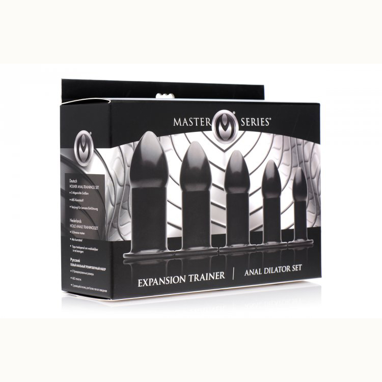 Master Series Expansion Trainer Anal Dilator Set 1 Master Series Expansion Trainer Anal Dilator Set