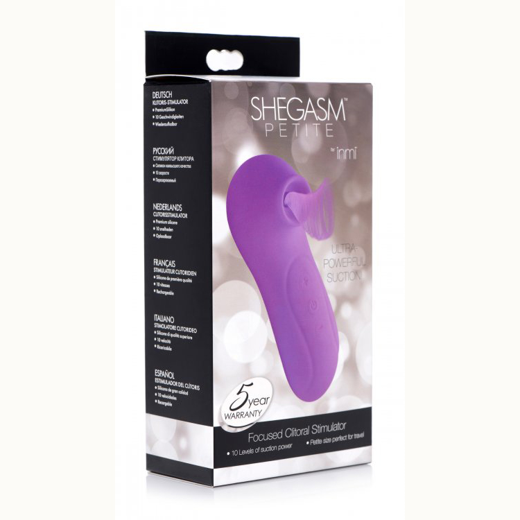 Inmi Shegasm Petite Silicone Focused Clitoral Stimulator 1 Inmi Shegasm Petite Silicone Focused Clitoral Stimulator