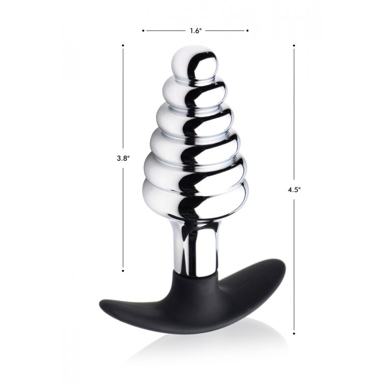 Master Series Dark Hive Metal & Silicone Anal Plug 3 Master Series Dark Hive Metal & Silicone Anal Plug - Image 3