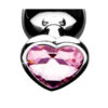 Booty Sparks Pink Heart Gem Anal Plug Set - Image 3