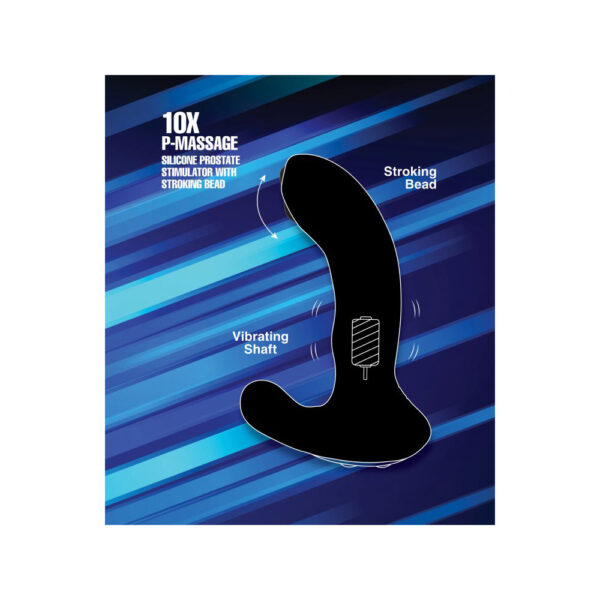 Alpha-Pro 10X P-Massage Moving Bead Prostate Stimulator - Image 3