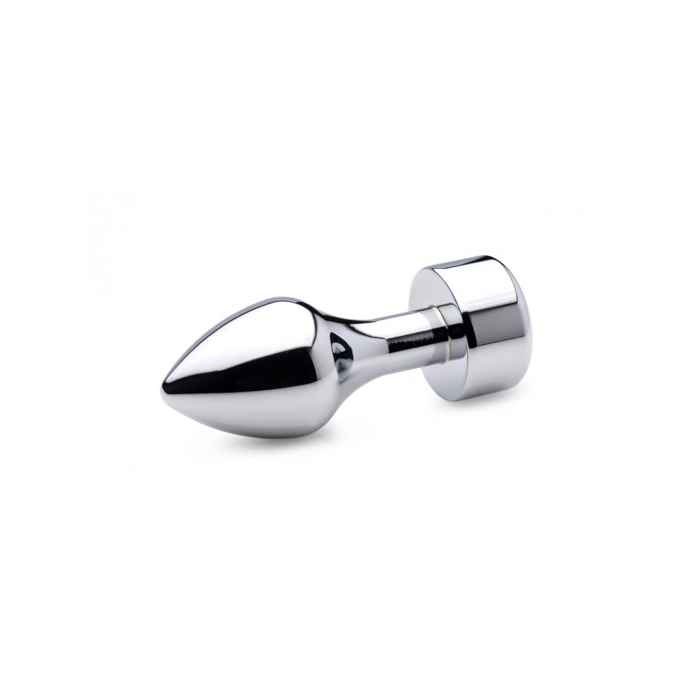 Booty Sparks Hot Pink Gem Weighted Anal Plug Large 3 Booty Sparks Hot Pink Gem Weighted Anal Plug Large - Image 3