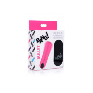 Bang! Vibrating Bullet W/ Remote Control Pink