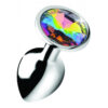 Booty Sparks Rainbow Prism Gem Anal Plug Small - Image 2