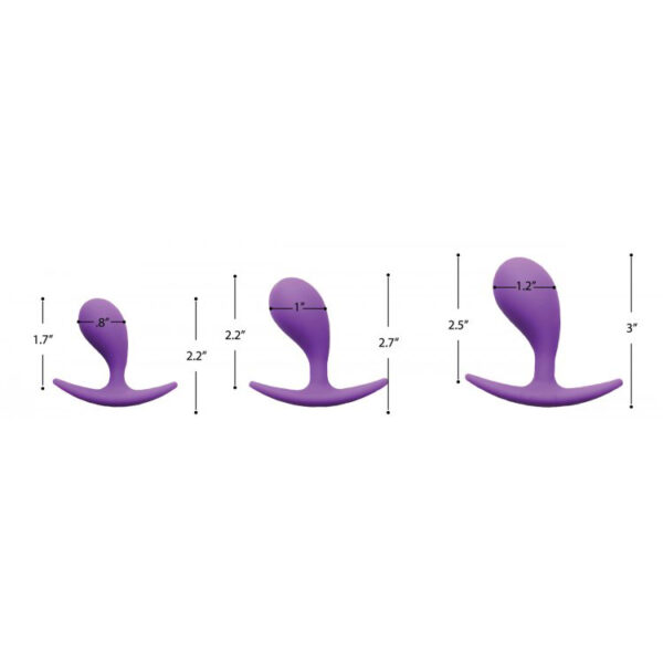 Frisky Booty Poppers Silicone Anal Trainer Set - Image 3