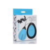 Bang! 10X Vibrating Silicone Egg With Remote Control Blue