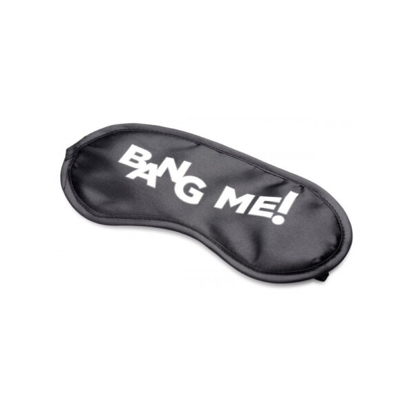 Bang! Backdoor Adventure 3Pc Butt Plug Set, Bullet, & Blindfold Kit Black - Image 3