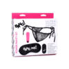 Bang! Power Panty Lace Panties, Bullet, & Blindfold Kit Pink