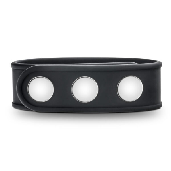 Performance VS5 Silicone 3-Snap Cock Strap Black - Image 2