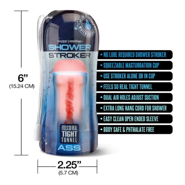 Happy :) Ending Shower Stroker Self Lubricating Ass - Image 3