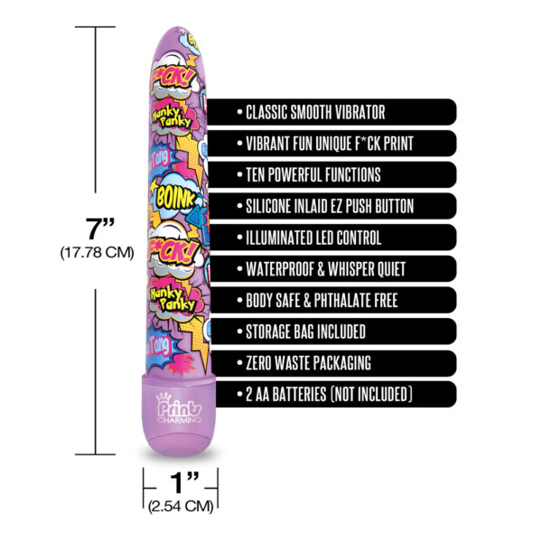 Prints Charming Pop Tease 7" F*Ck Purple - Image 3