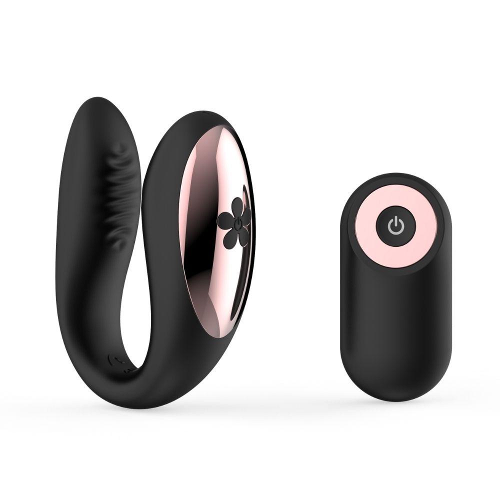 Sublime Sec Duo Rechargeable Silicone Couples Vibe Black 2 Sublime Sec Duo Rechargeable Silicone Couples Vibe Black - Image 2