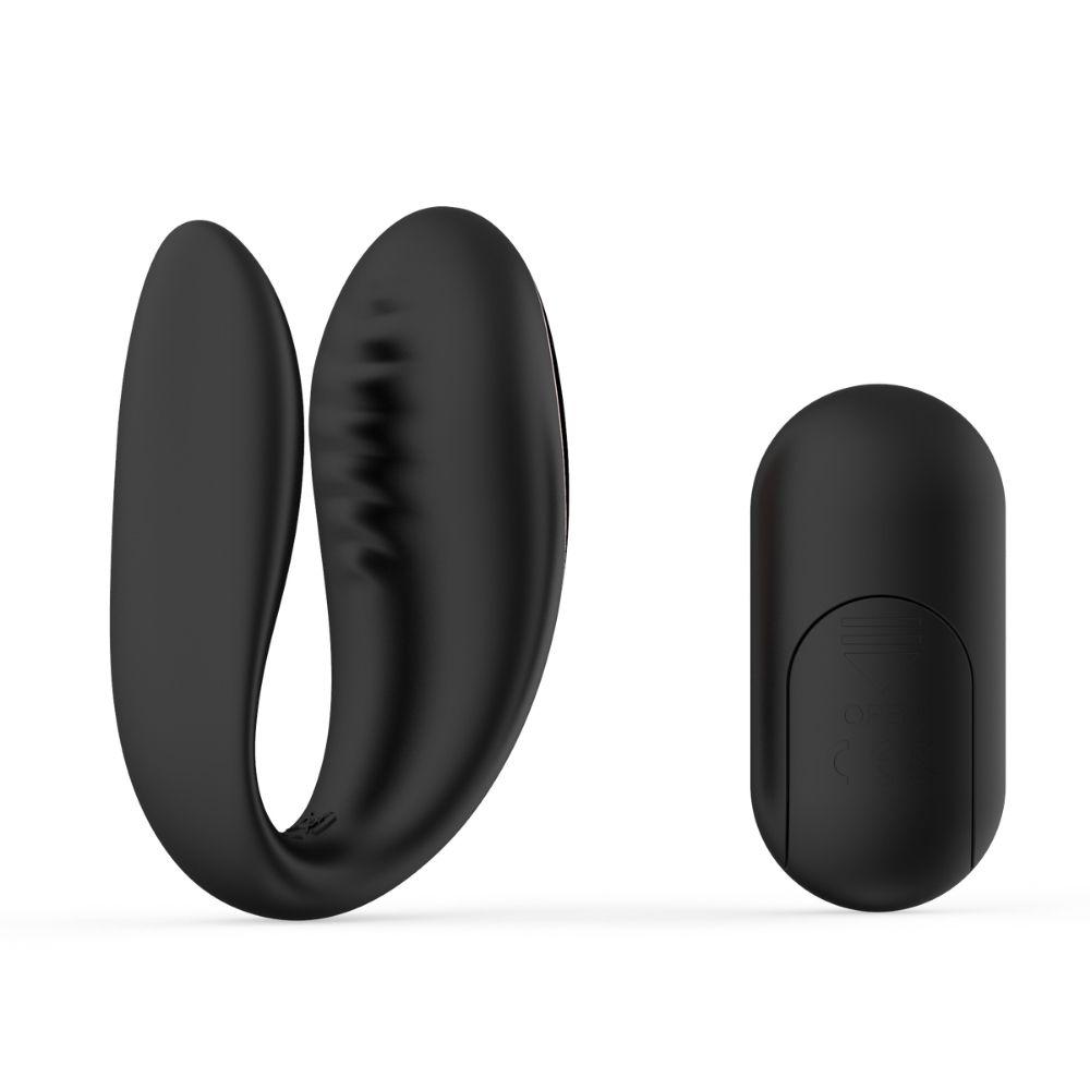 Sublime Sec Duo Rechargeable Silicone Couples Vibe Black 3 Sublime Sec Duo Rechargeable Silicone Couples Vibe Black - Image 3