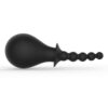 Curious Intimate Anal Cleanser Silicone Douche & Enema Black - Image 3