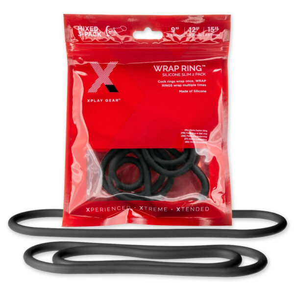 Xplay 3 Pack Silicone Thin Wrap Ring - Image 2