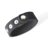 Neoprene Snap Cockrings - Black - Image 2