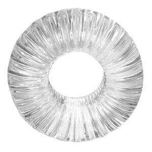 Ribbed Ring - Clear