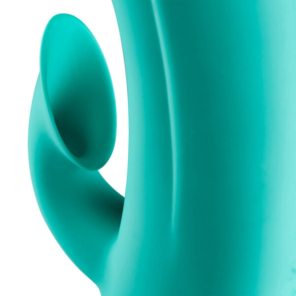 Air Touch 2 Dual Function Clitoral Teal colored Suction Vibrator Teal - Image 3
