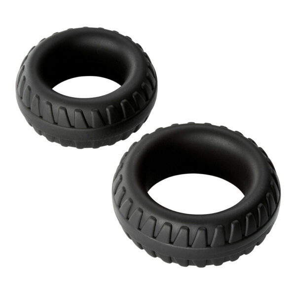 Cloud 9 Pro Rings Liquid Silicone Tires 2-Pack Black - Image 2