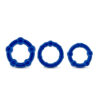 Stay Hard Beaded Cockrings Blue - Image 2